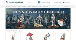Desktop Screenshot of etains-du-prince.com